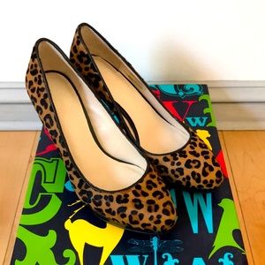 C Wonder Leopard Print heels